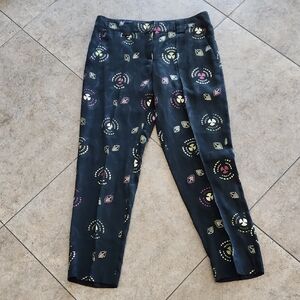 A.L.C. Black Ornamental Pants